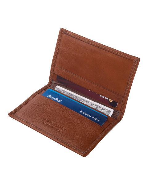 Italian Made Leather Thin Wallet