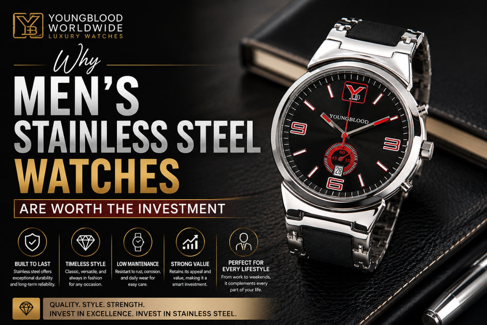 Why Men's Stainless Steel Watches Are Worth the Investment